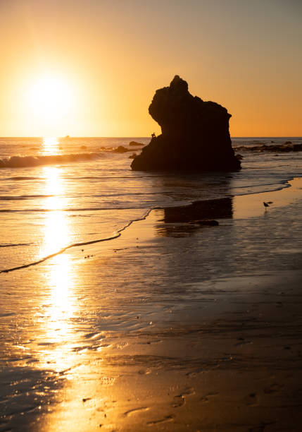 istock Malibu Sunset Over El Matador Beach 1212651464