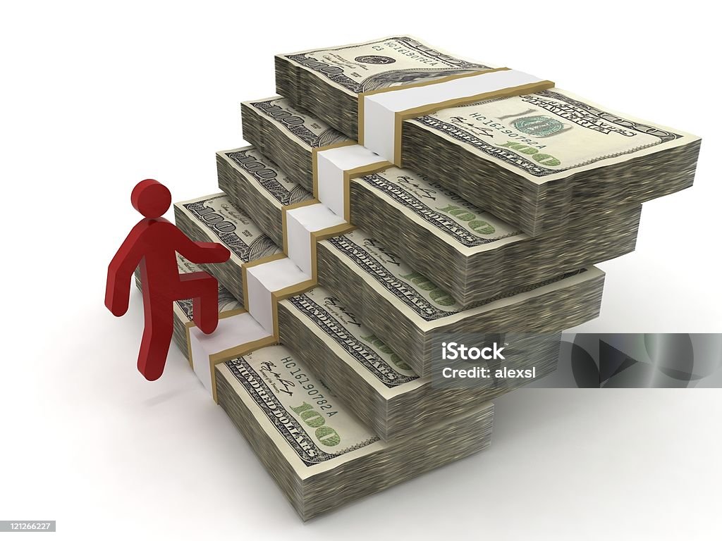 Ladder of Success  Adult Stock Photo
