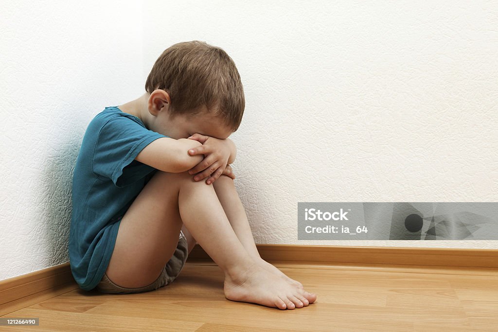 Child punishment  Boys Stock Photo