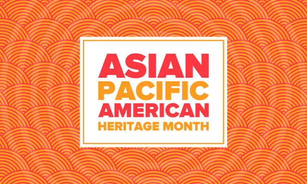 illustrazioni stock, clip art, cartoni animati e icone di tendenza di mese del patrimonio americano del pacifico asiatico. celebrato nel mese di maggio. celebra la cultura, le tradizioni e la storia degli americani asiatici e degli abitanti delle isole del pacifico negli stati uniti. poster, carta, striscione. vettore - traditional culture immagine