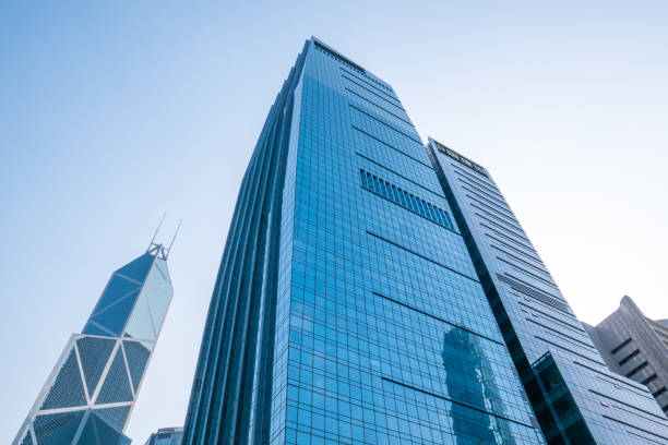 istock Modern skyscrapers of Hong Kong 1212666921