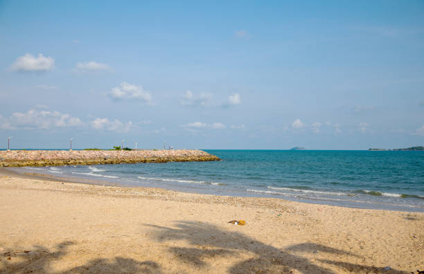 istock seashore landscape rock on beach tropical ocean summer 1212674050