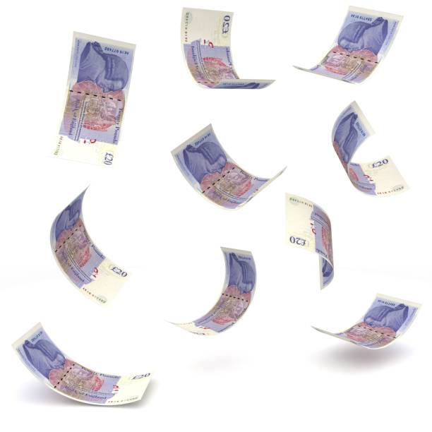 istock UK British pound falling money crisis recession 1212675046