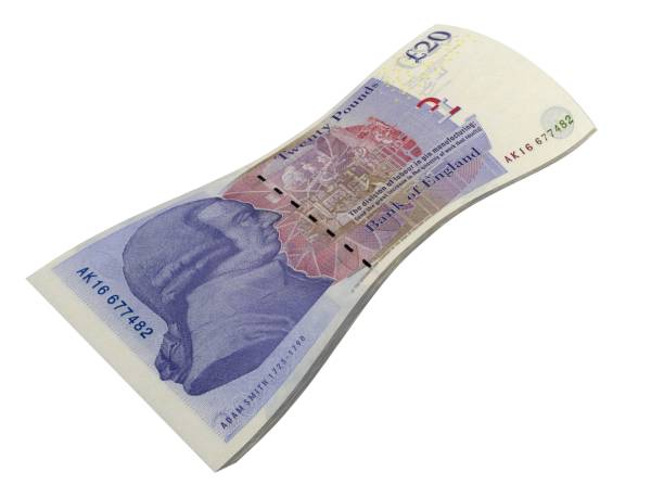 istock UK British pound falling money crisis recession 1212675122