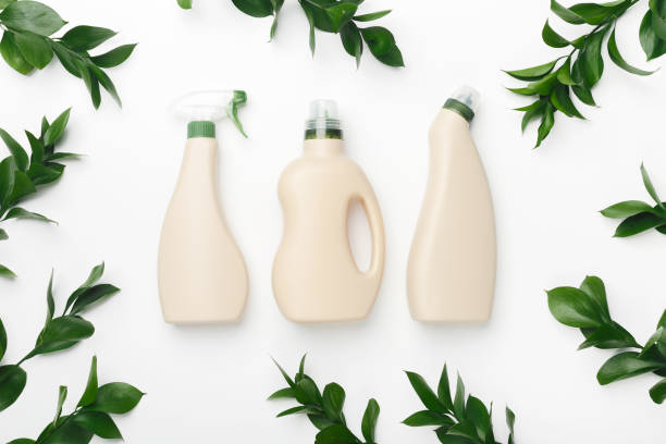 istock Bio organic detergent products for home cleaning 1212677401