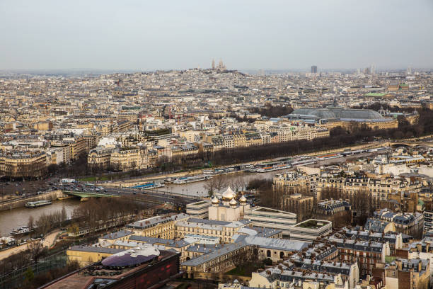 istock View of Paris city from Eiffel Tower 1212681354