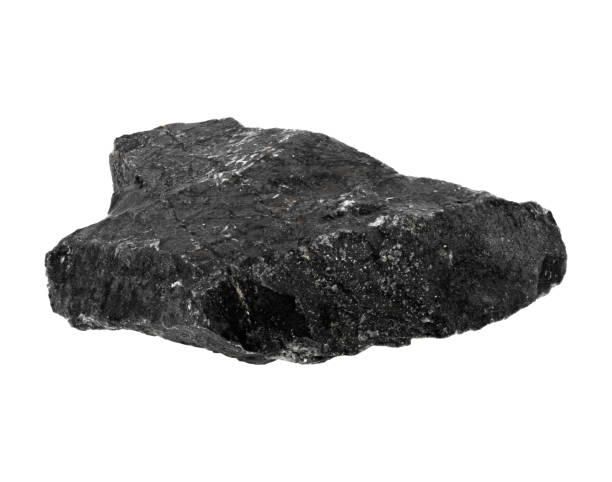 istock Fragment of granite isolated on white background, Clipping path. 1212682538