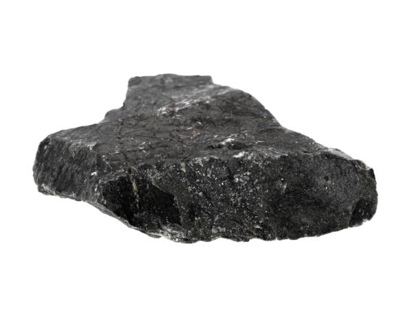 istock Fragment of granite isolated on white background, Clipping path. 1212682693