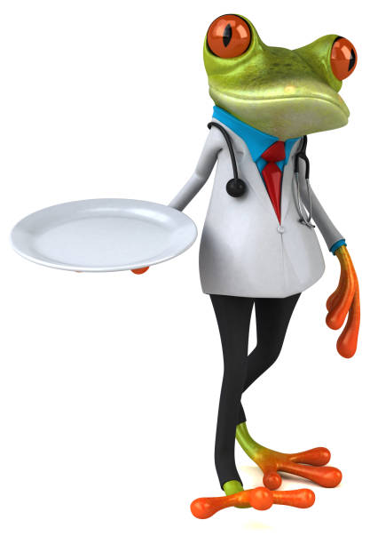 istock Frog doctor - 3D Illustration 1212688329