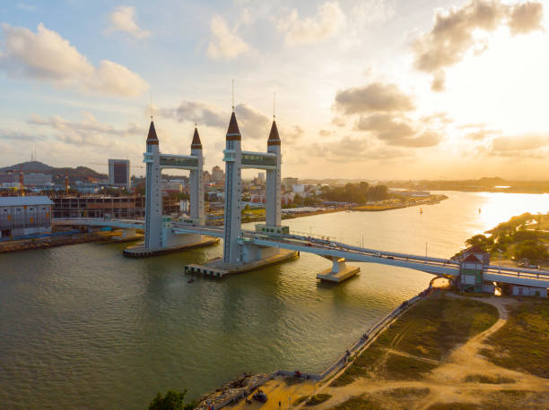 Terengganu Drawbridge sunset