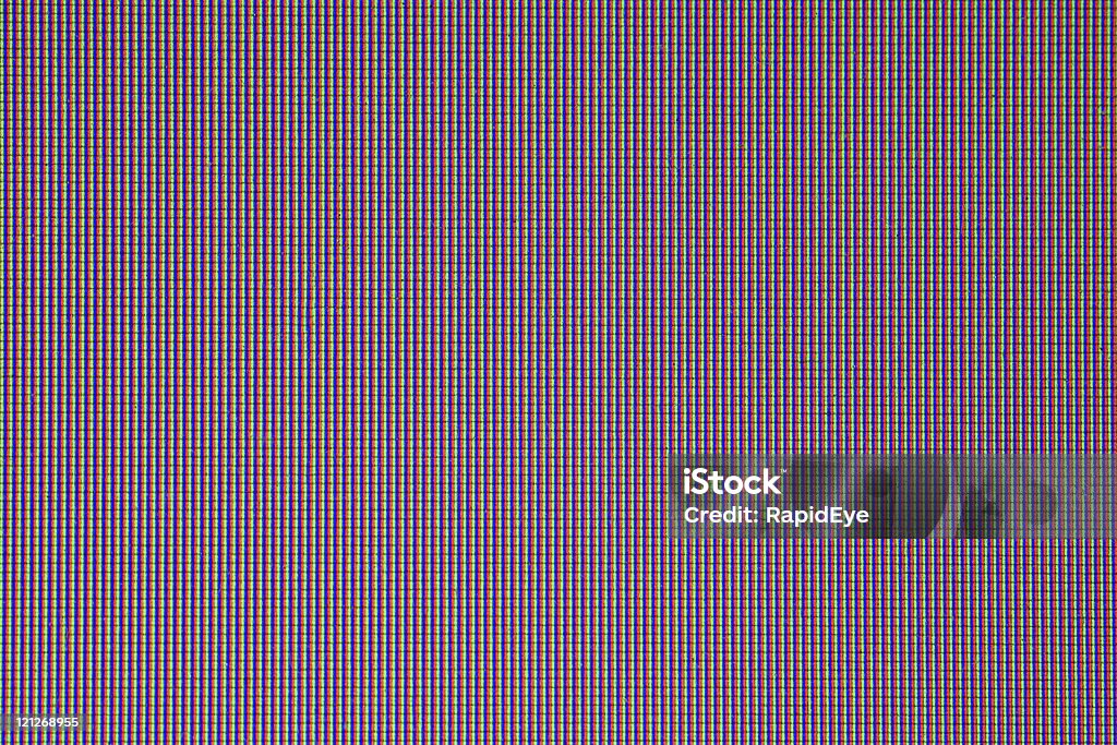 LCD-pixel-Makro (XL - Lizenzfrei Texturiert Stock-Foto