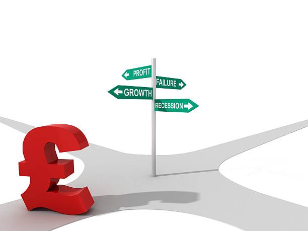 istock Financial Crossroad - Pound 121269141