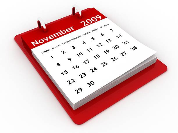 istock November 2009 - Calendar series 121269220