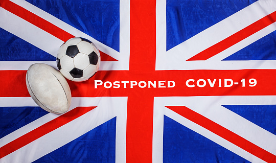 Delayed, postponed and cancelled British Soccer and football competitions due to the corona Covid-19 virus outbreak