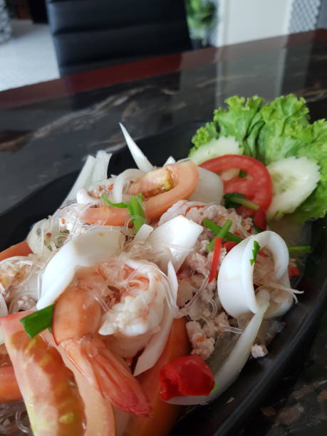 istock Thai spicy seafood salad 1212699949