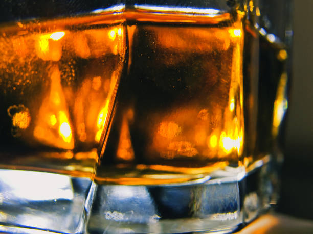 istock Cognac in a crystal glass lit from behind (Picture No 01) 1212705981