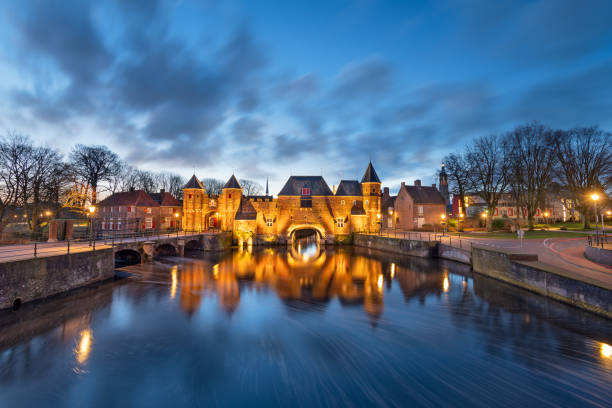 istock Amersfoort, Netherlands at the Koppelpoort at dawn. 1212707500