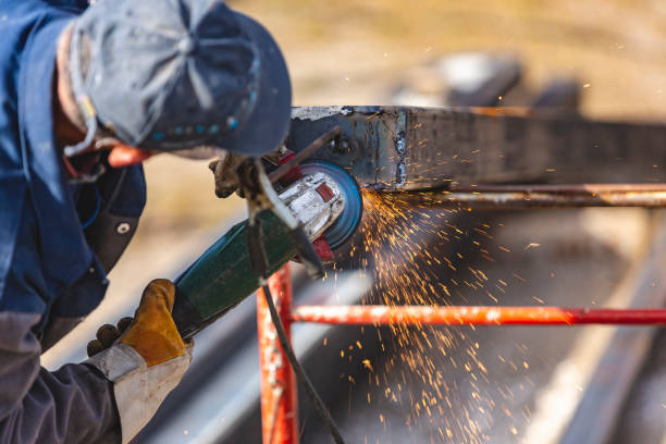 istock Close-up Grinding Steel 1212708158