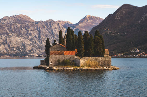 istock Monastery on Bay of Water 1212708234