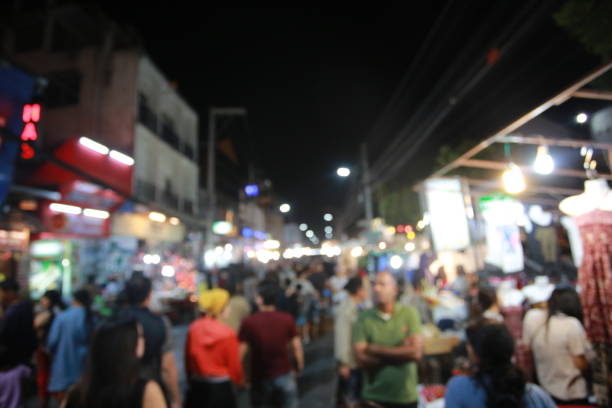 Chiang mai sunday night market background