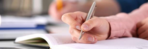 istock Businesslady at conference 1212725683