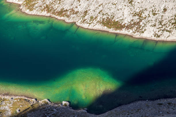 istock Ledvicka lake from above, Seven lakes valley, Bohinj 1212726531