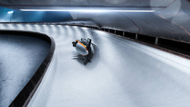 ボブスレースポーツ。 - bobsledding ストックフォトと画像