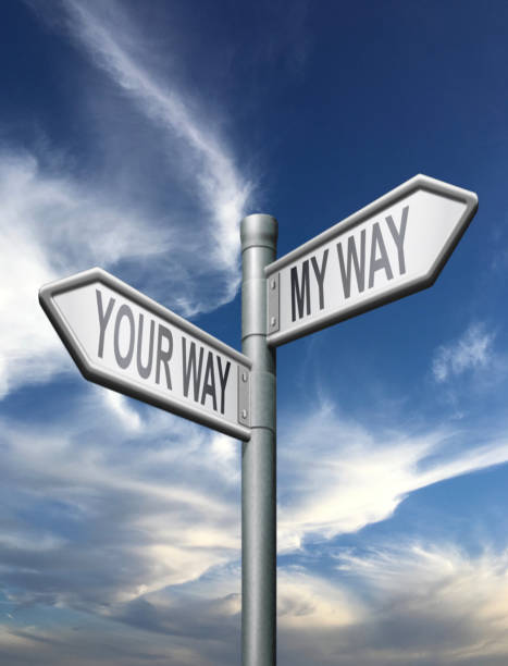 istock Signs of choice 1212734994
