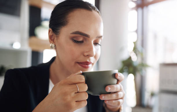 istock Coffee breaks are essential on your busy days 1212740448