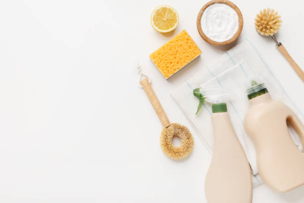 istock Natural product for cleaning and care. zero waste detergent. 1212741872