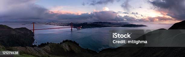 Foto de Panorama Do Golden Gate e mais fotos de stock de Arquitetura - Arquitetura, Baía de São Francisco, Beleza