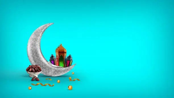 Ramadan Image Colorful Islamic background