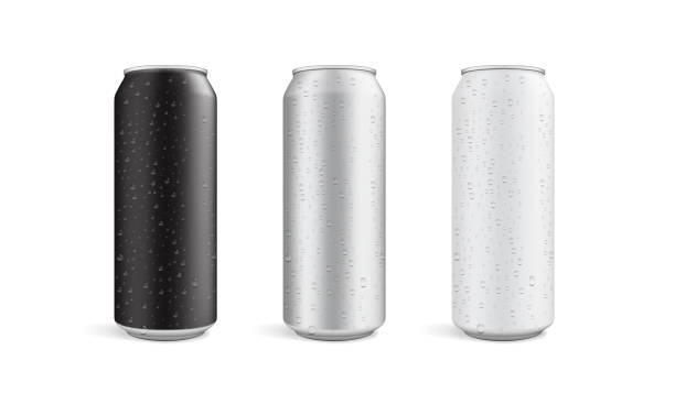 istock big and small beer cans with water drops isolated on white background vector mock up 1212755912