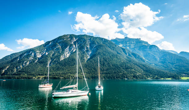 istock sailboat at a lake 1212759432