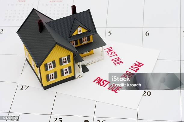 Überfällig Mortgage Stockfoto und mehr Bilder von Hypotheken-Kündigung - Hypotheken-Kündigung, Past Due - englischer Satz, Wohnhaus