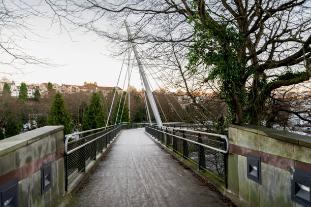 istock A scenic pedestrian bridge in Stavanger city centre 1212769900