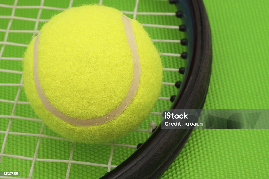 Giocare a Tennis - Foto stock royalty-free di Attività