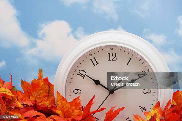 Spring Forward Fall Back Stock Photo - Download Image Now - Autumn, Daylight Saving Time, Blue