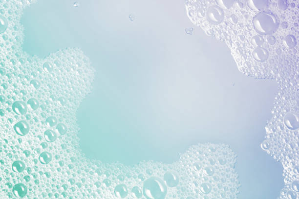石鹸のサッドの背景(多色) - 泡 ストックフォトと画像