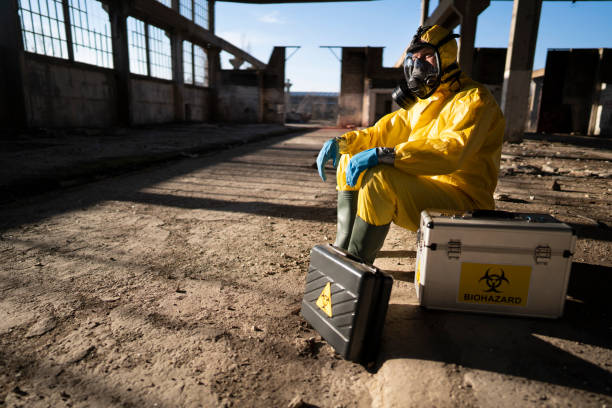 istock Regular working day of an expert for radiation 1212776221