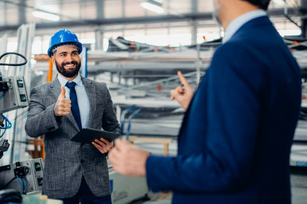 istock Production facility management. stock photo 1212778328
