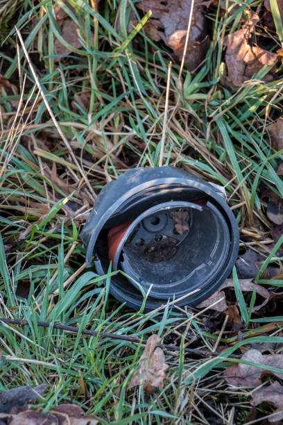 istock Plastic waste thrown away in the middle of nature 1212787210