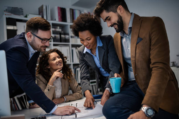 istock Business people working in office 1212788137