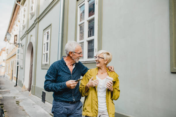 istock Seniors enjoying a sunny day 1212789096