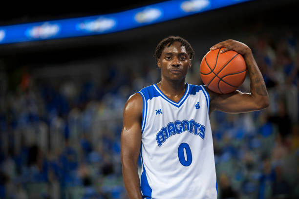 istock Basketball player with ball 1212791870