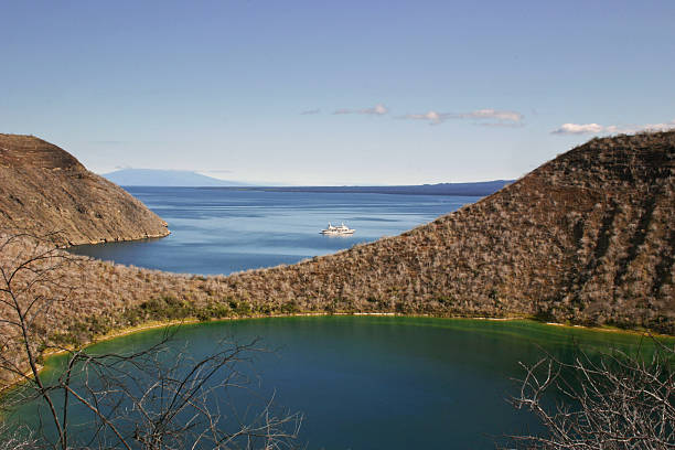 Paesaggio delle Galapagos - foto stock