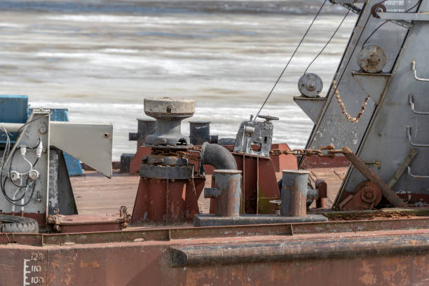 White platform on side of boat
