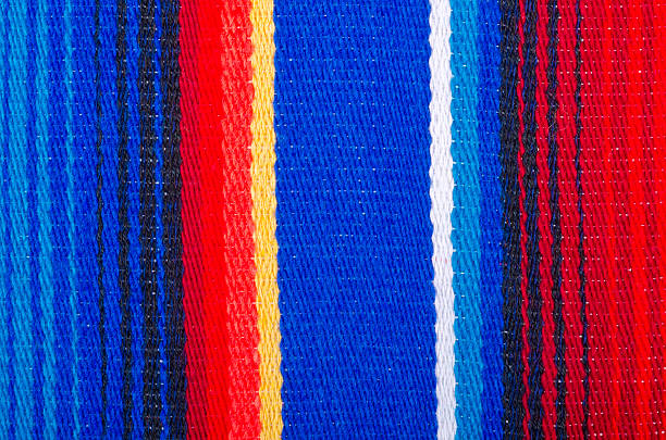 istock Colorful Mexican Cotton Rug 121280414
