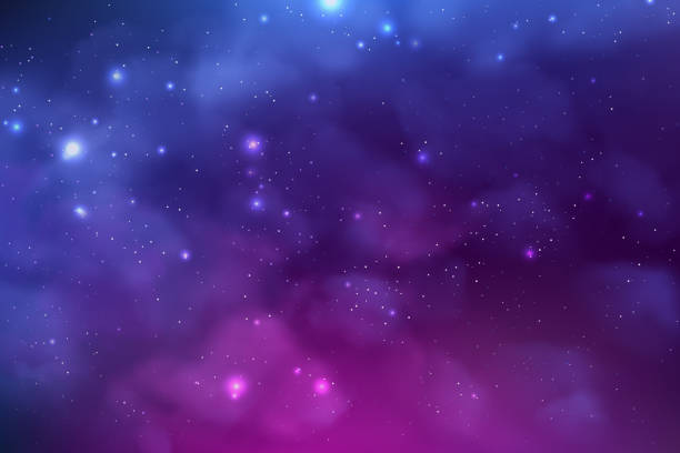 istock Cosmos background with realistic stardust; nebula and shining stars. Colorful galaxy backdrop. 1212806328