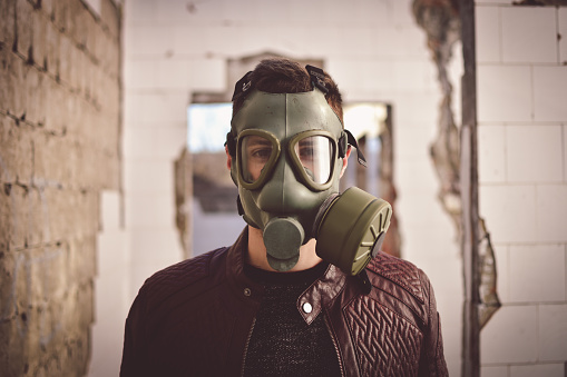 Gas Mask, Judgment Day - Apocalypse, Men, Aggression